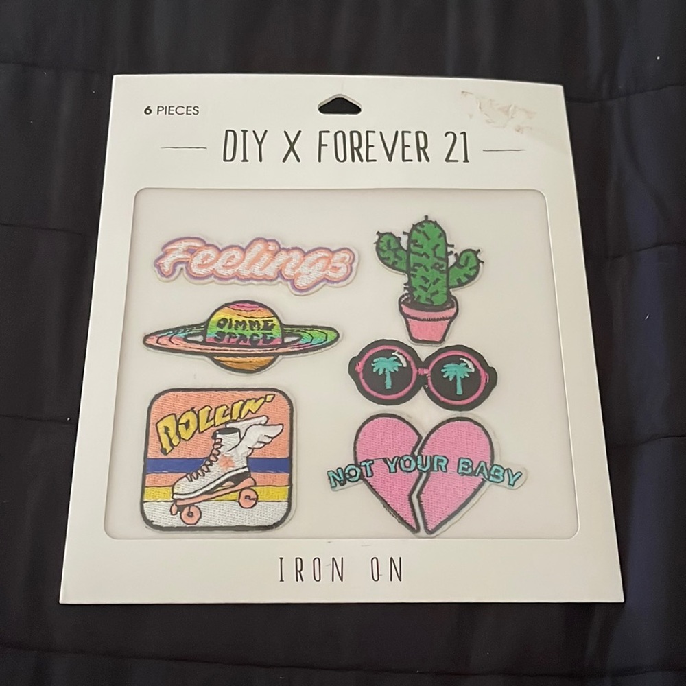 Iron on patches